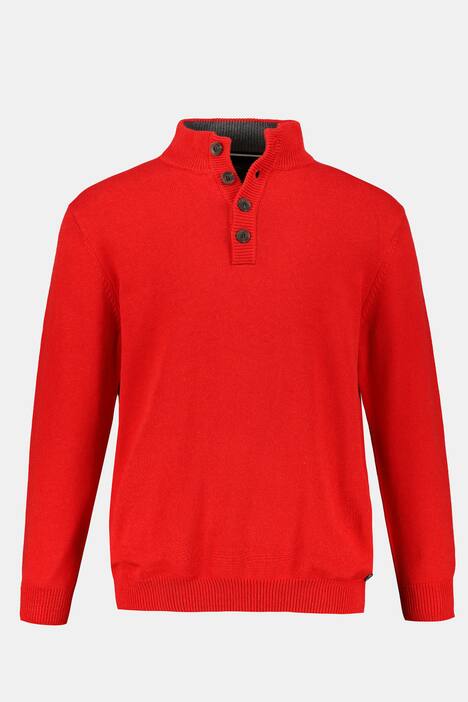 Troyer, Pullover, Kragen mit Kontrast