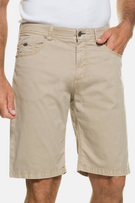 Bermuda, elastischer Innenbund, Regular Fit, Baumwolle