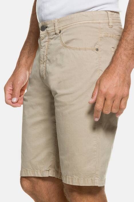 Bermuda, elastischer Innenbund, Regular Fit, Baumwolle