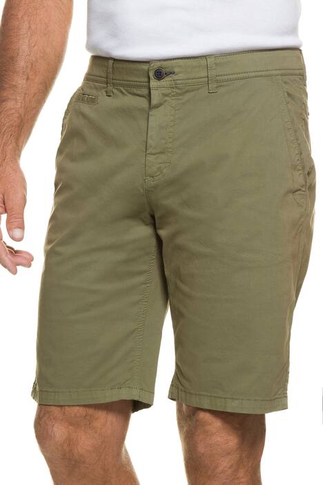 Comfortable Stretch Twill Bermuda Shorts