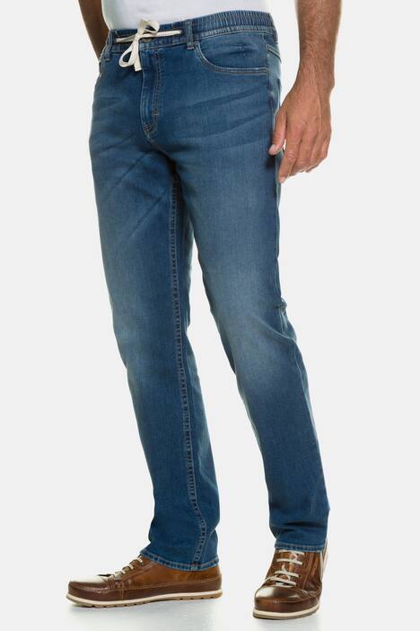 Jeans, super elastisch, Gummibund, 4-Pocket