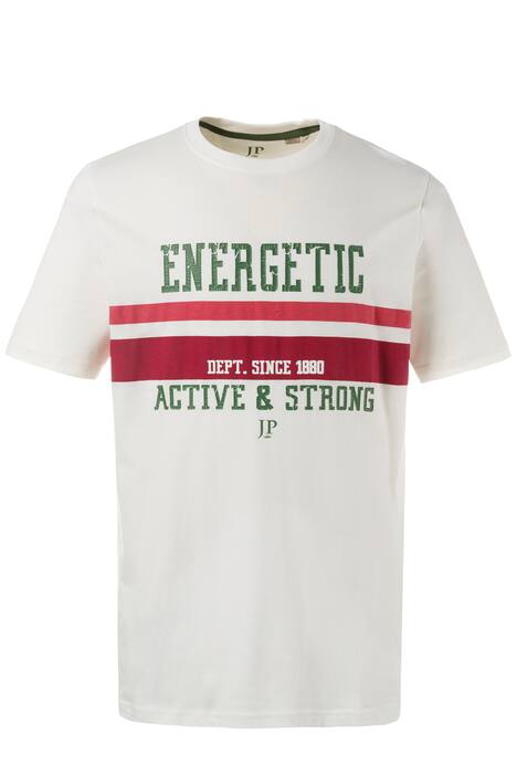 Energetic Round Neck Short Sleeve T-Shirt
