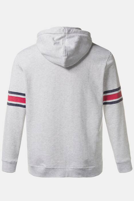 Striped Sleeve Kangaroo Pocket MONSTER TRUCK Hoodie