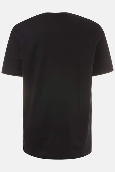 2 Pack Three Button Short Sleeve Cotton Henley T-Shirt