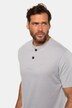 Henleys, Basic, 2er-Pack, Rundhals, Knopfleiste, bis 8 XL