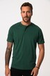 Henleys, basic, set van 2, ronde hals, knoopsluiting, tot 8 XL