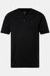 Henleys, basic, set van 2, ronde hals, knoopsluiting, tot 8 XL