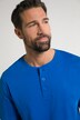 Henleys, Basic, 2er-Pack, Rundhals, Knopfleiste, bis 8 XL