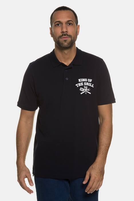 JP Grill Meister Pocket Emblem Cotton Polo Shirt