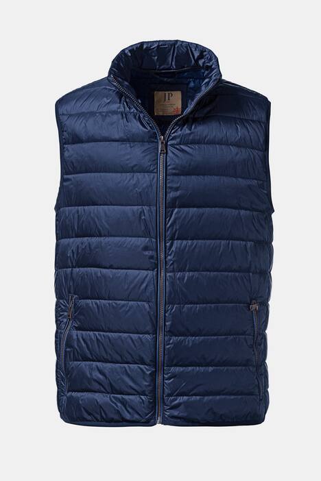 Classic Zip Front Stand Up Collar Quilted Vest