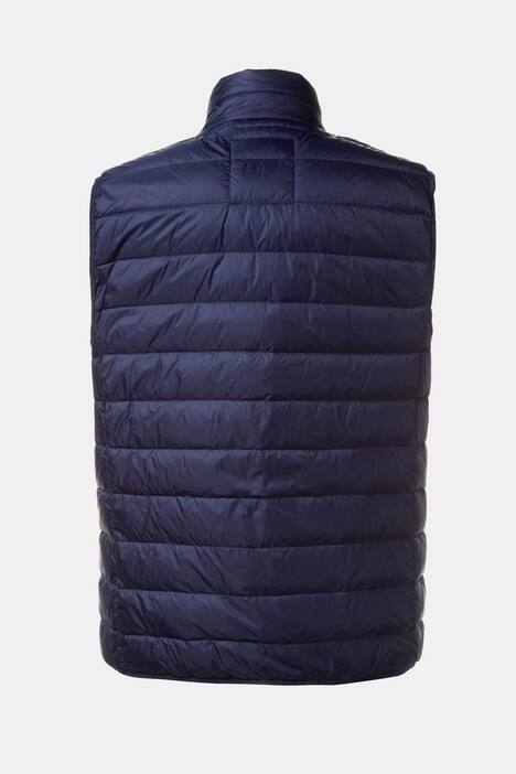 Classic Zip Front Stand Up Collar Quilted Vest
