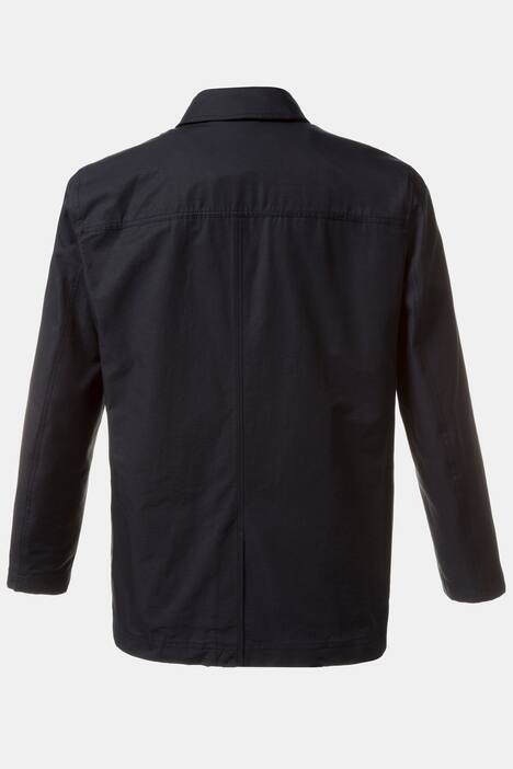 Trenchcoat, Mantel, Reverskragen, Koller, Knopfverschluss, 2 Pockets, Halbfutter, große Größen