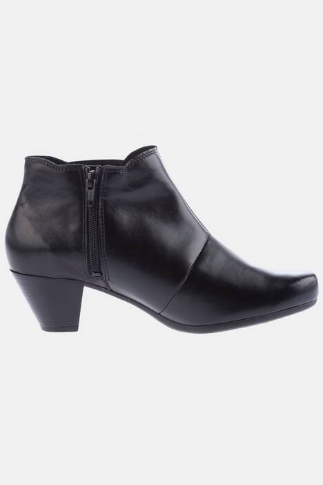 Stiefeletten, Elastikeinsatz, Nappaleder, Weite H
