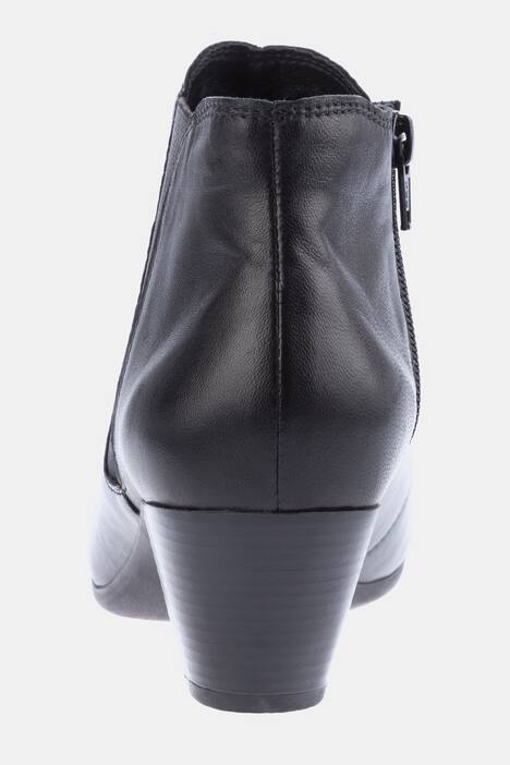 Stiefeletten, Elastikeinsatz, Nappaleder, Weite H