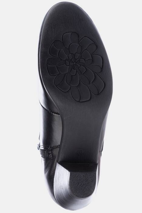 Stiefeletten, Elastikeinsatz, Nappaleder, Weite H