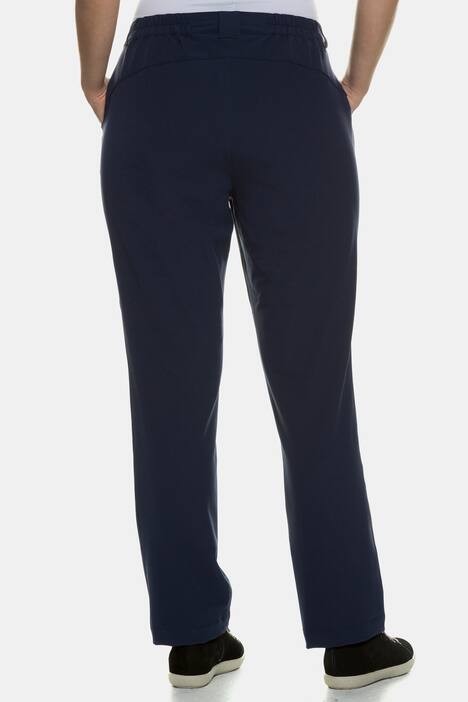 Stretch-Hose, super elastisch, wasserabweisend, gerades Bein, Komfortbund
