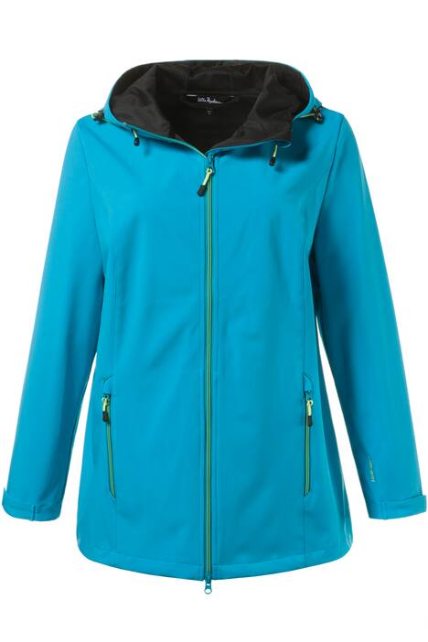 Bright Softshell Zip Hooded Lined Jacket