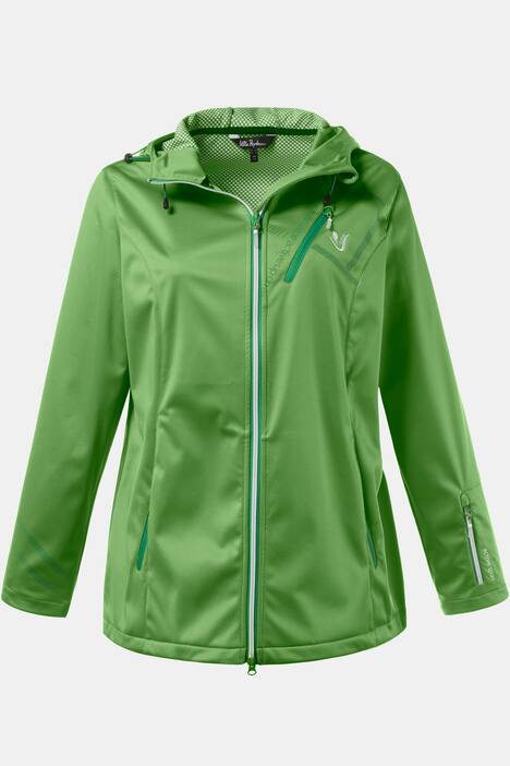 Light Softshell Zip Accent Jacket