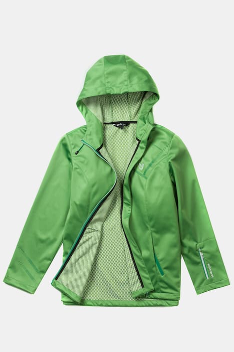 Light Softshell Zip Accent Jacket