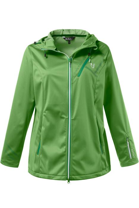 Light Softshell Zip Accent Jacket