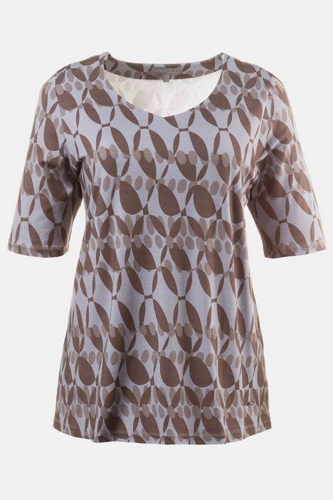 Shirt, Grafikmuster, Classic, Herzausschnitt, Selection