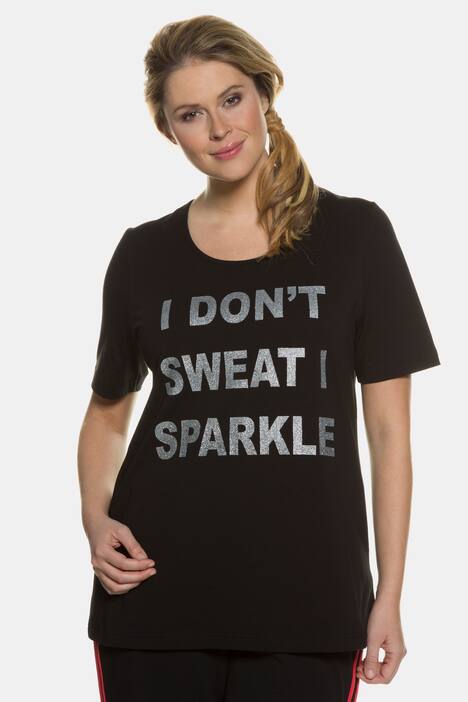I Don't Sweat I Sparkle Classic Fit Cotton Stretch Tee