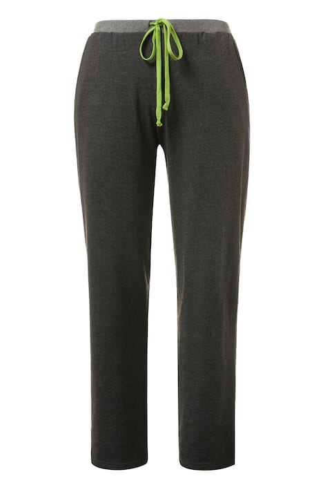 Contrast Drawstring Waist Pocket Sweatpants
