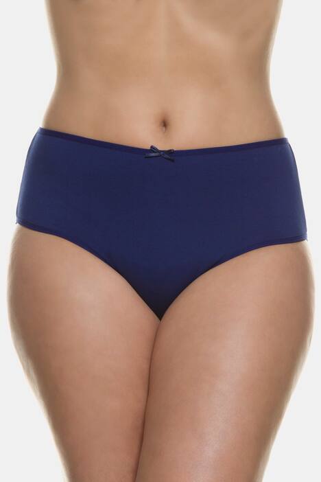 Slips, 5er-Pack, blau/weiß
