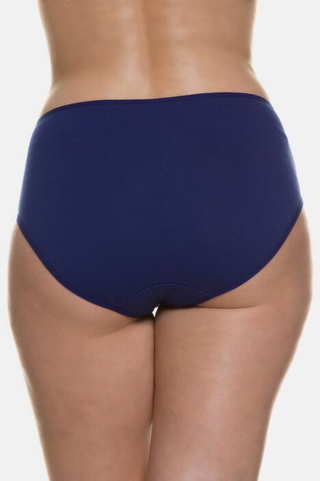 Slips, 5er-Pack, blau/weiß