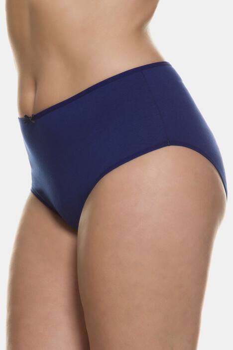 Slips, 5er-Pack, blau/weiß