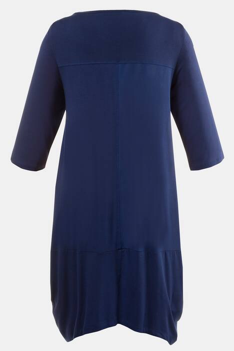 Kleid, Zipfelsaum, A-Linie, Teilungsnähte