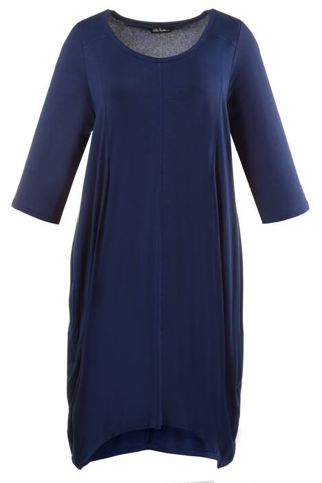 Seamed Knit Lounge Tunic A-line Stretch Dress