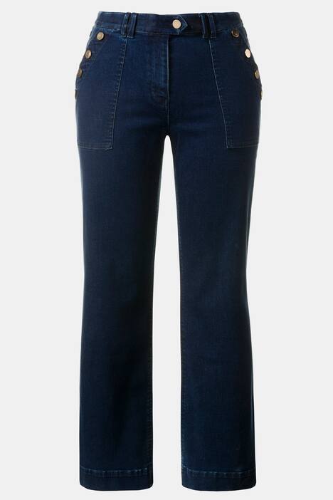 3 Button Pocket Mary Fit Marlene Stretch Jeans