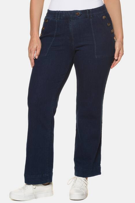 3 Button Pocket Mary Fit Marlene Stretch Jeans
