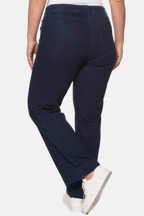 3 Button Pocket Mary Fit Marlene Stretch Jeans
