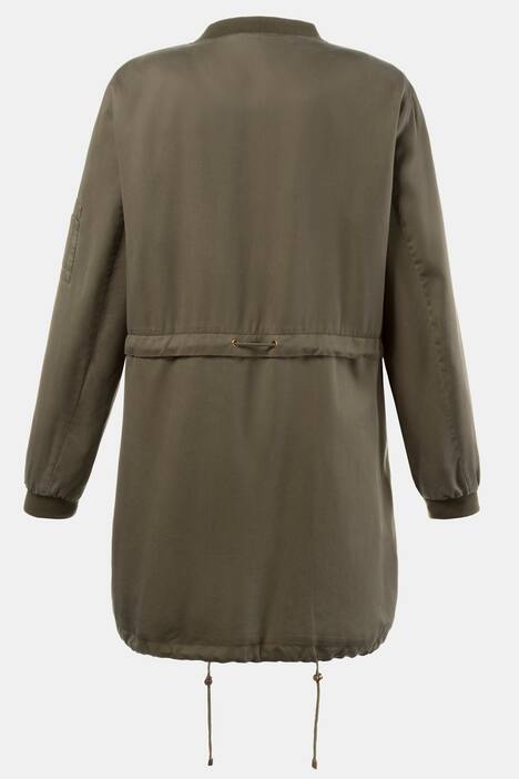 Parka, Lyocell-Qualität, Rippbündchen