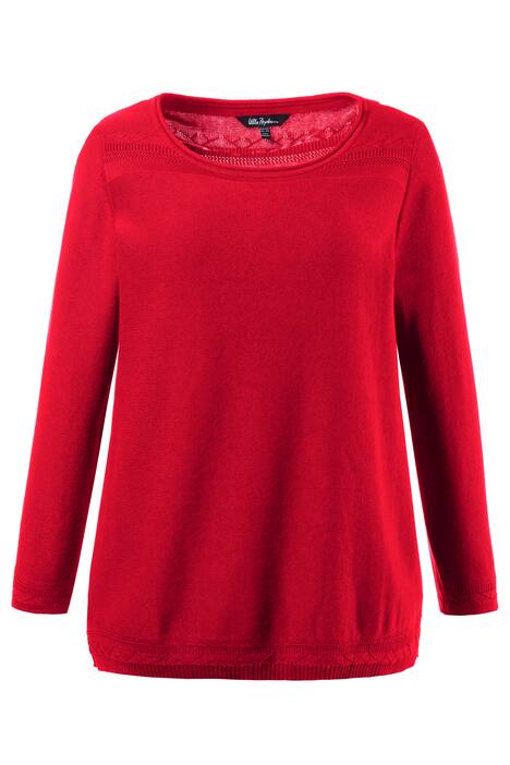 Simple Accent Stitch Sweater