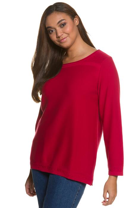 Simple Accent Stitch Sweater