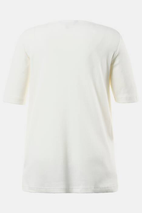 T-Shirt, Schnürung, Classic, Rippjersey