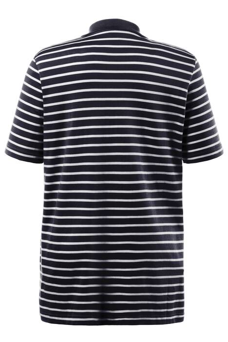 Stripe Pima Cotton Classic Fit Short Sleeve Polo