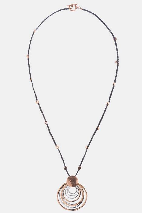 Longkette, Rundamulett, geflochtene Kette
