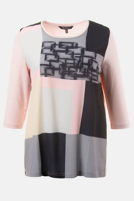 Shirt, Colourblocking, Classic, 3/4-Arm