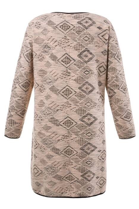 Jacke, Ethnomuster, lange, offene Form