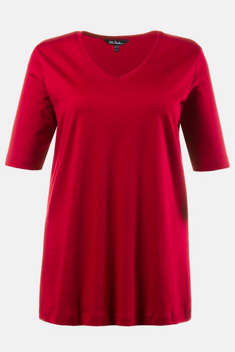 Pima Cotton V-Neck Short Sleeve Classic Fit Tee