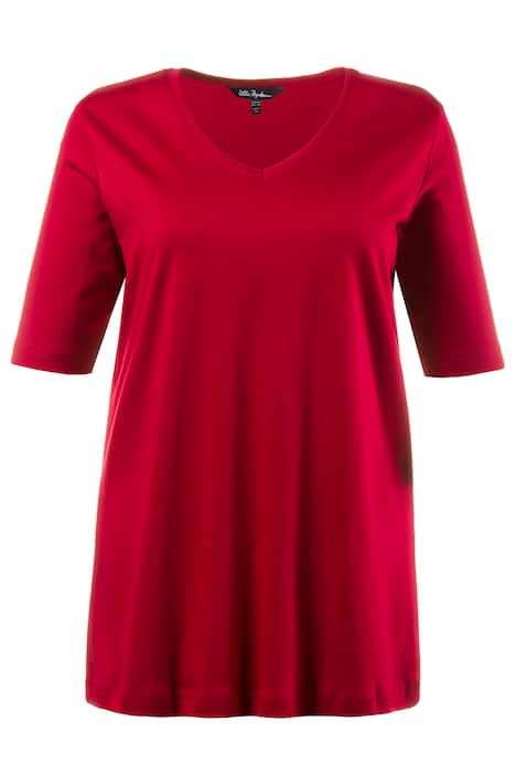Pima Cotton V-Neck Short Sleeve Classic Fit Tee