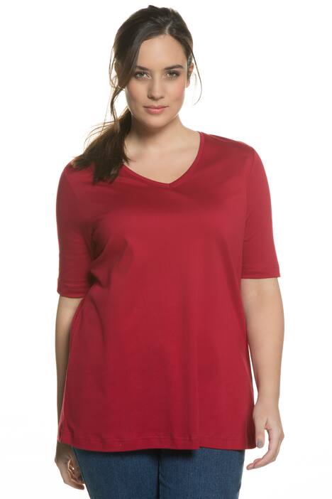 Pima Cotton V-Neck Short Sleeve Classic Fit Tee
