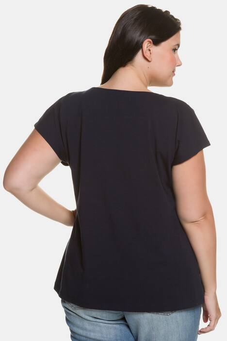 Sequin Applique Oversized Fit Knit Top