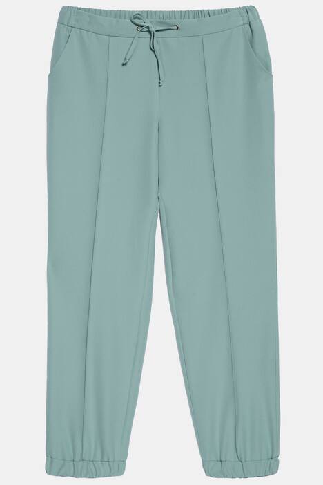 Drawstring Elastic Hem Slim Fit Pants