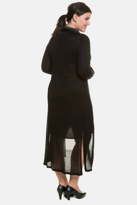 Long Sheer Cardigan Viscose Long Sleeve Sweater