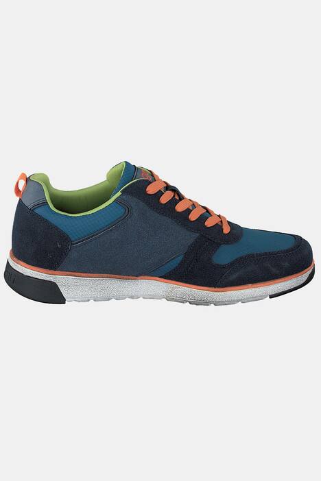 Herren-Sneaker, Bugatti, Veloursleder, Gummi-Profilsohle